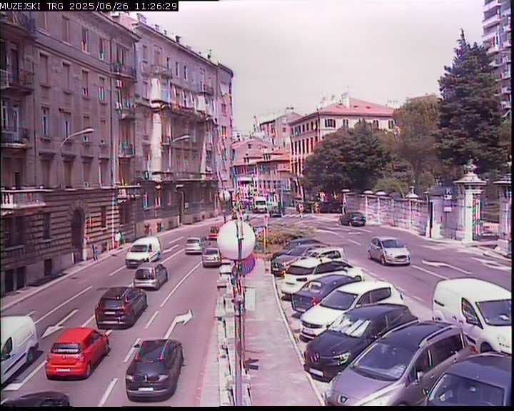 Traffic Cam Rijeka: Ulica Žrtava fašizma