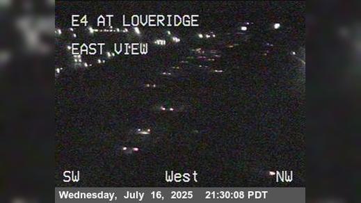 Traffic Cam Pittsburg › East: TV835 -- SR-4 : Loveridge Road