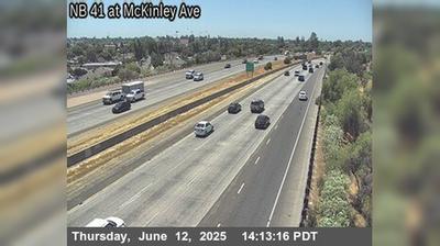 Fresno-North Traffic at McKinley Ave