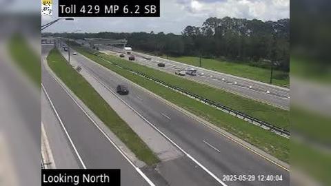 Traffic Cam Four Corners: SR-429 S at MM 6.2