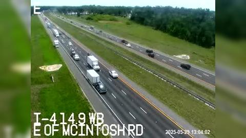 Traffic Cam Snows Corner: I-4 E of McIntosh Rd