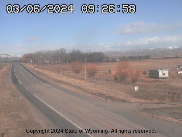 Traffic Cam Crowheart › West: WEST