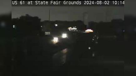 Traffic Cam Elliot Acres: US 61 at State Fair Grounds