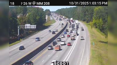 North Charleston Traffic at I-26