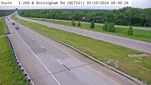 Traffic Cam Davenport: QC - I-280 @ Rockingham Rd (21)