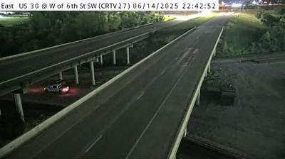 Cedar Rapids Traffic: US 30 & 6th St
