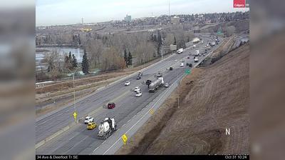 Dover Traffic: 34 Avenue and Deerfoot Trail