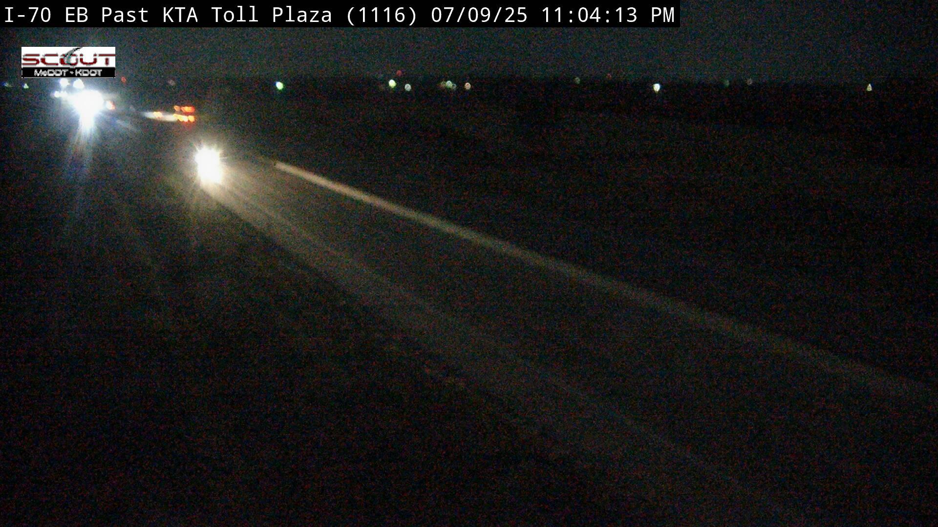 Traffic Cam Basehor: I- E @ East of KTA Toll Plaza