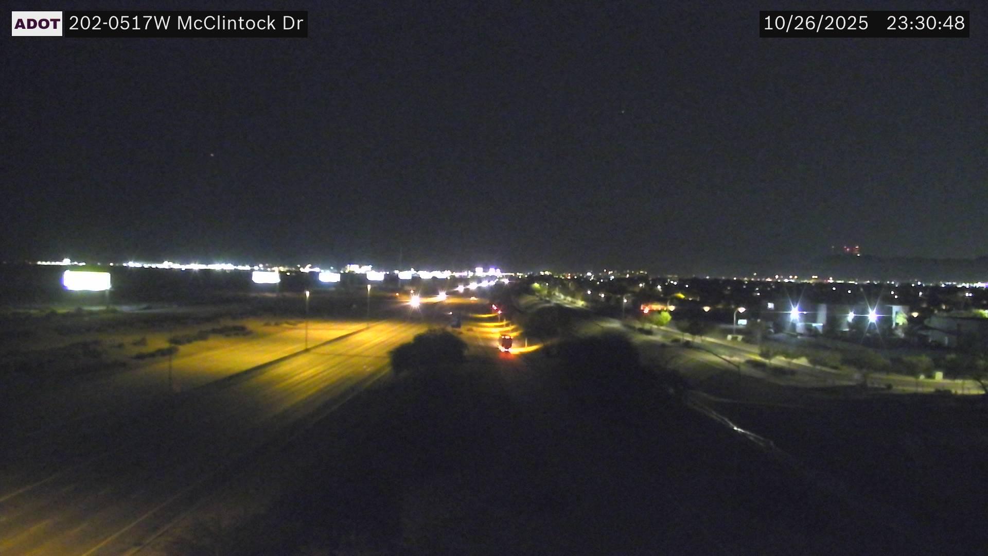 Traffic Cam Chandler › West: SR-202 WB 51.70 @McClintock Dr