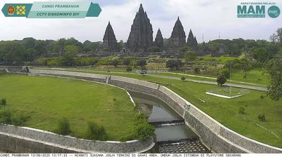 Prambanan Temple: Scenic Park & Weather Watch