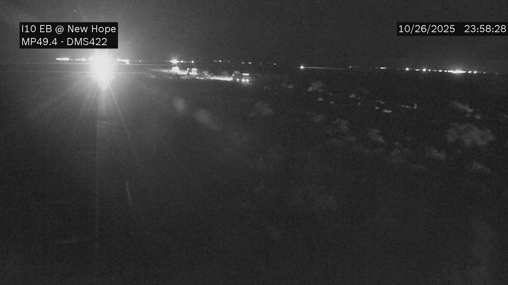 Traffic Cam La Paz › East: I-10 EB 49.40 @New Hope