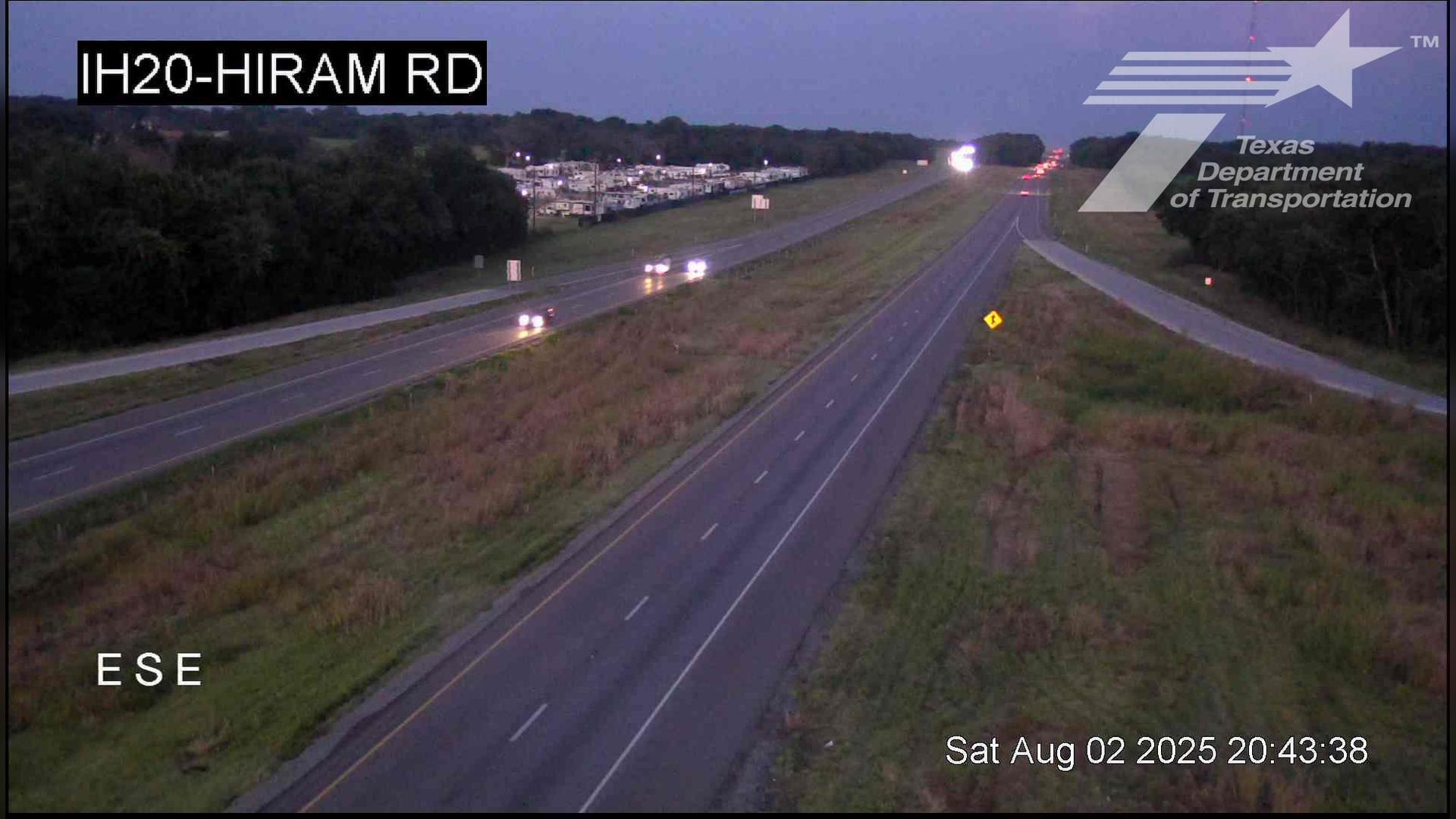 Traffic Cam College Mound › East: I-20 @ Hiram Rd