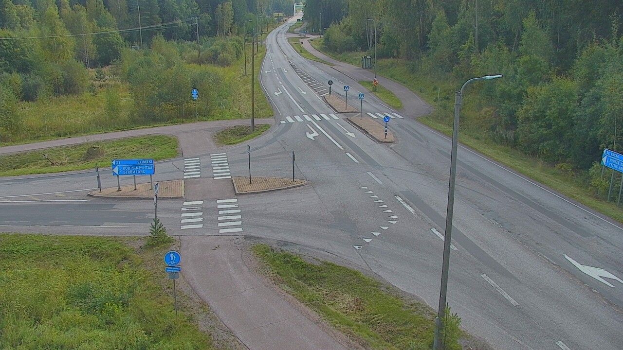 Traffic Cam Loviisa: Tie 170 Markkinamäki - Helsinkiin