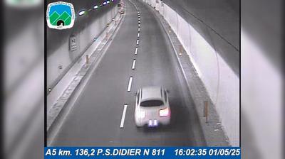 Preview delle webcam di Morgex: A5 km. 136,2 P.S.DIDIER N 811