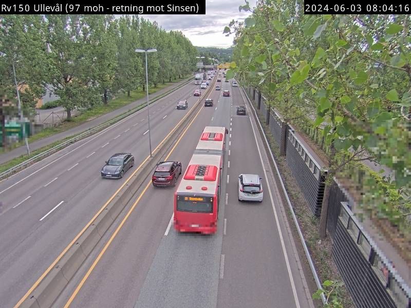 Traffic Cam Ulleval: R150 - Tåsen