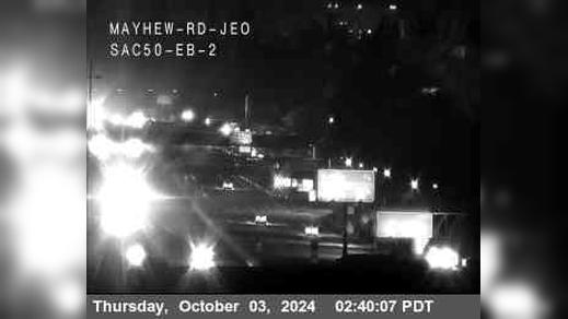 Traffic Cam Rosemont: Hwy 50 at Mayhew Rd