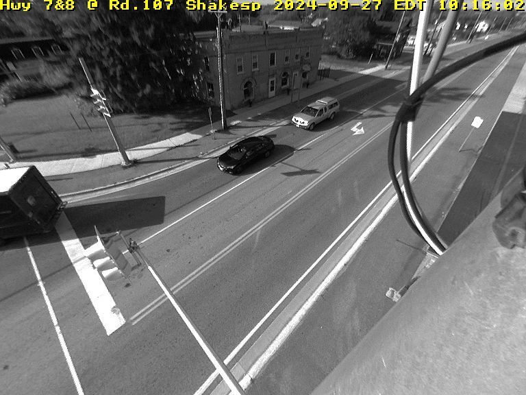 Traffic Cam Perth East: Highway 7 and 8 at Shakespeare