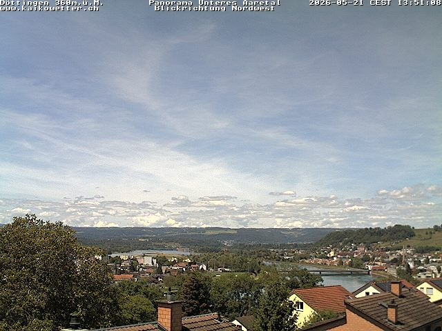 Döttingen: Panorama Unteres Aaretal