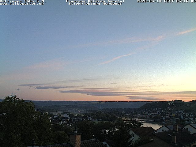 Döttingen: Panorama Unteres Aaretal