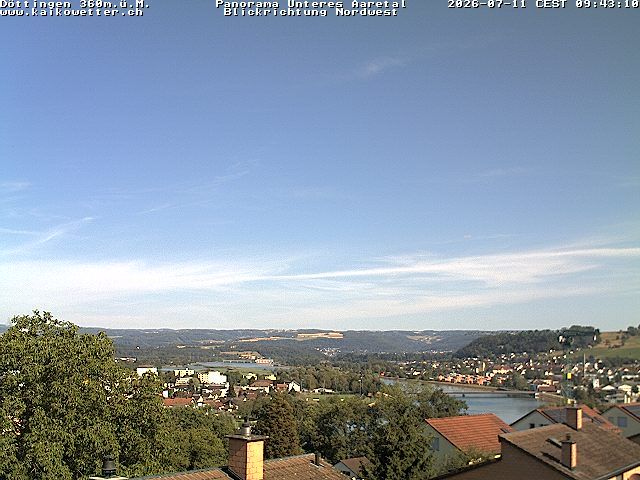 Döttingen: Panorama Unteres Aaretal