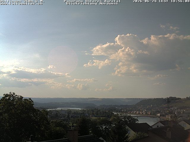 Döttingen: Panorama Unteres Aaretal