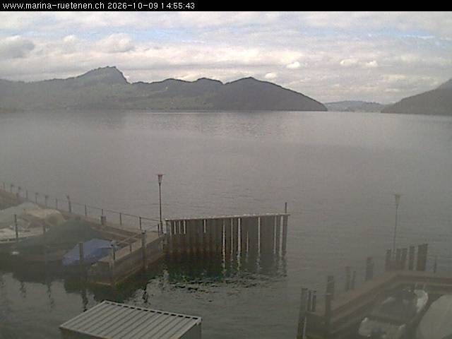 Beckenried: Bootshafen Rütenen in