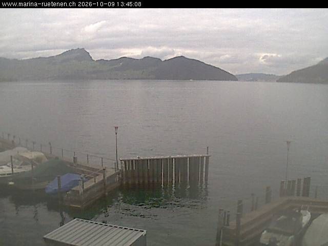 Beckenried: Bootshafen Rütenen in