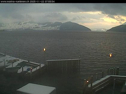 Beckenried: Bootshafen Rütenen in