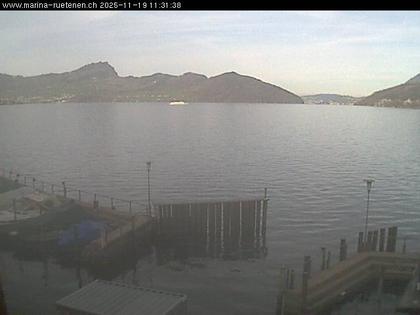 Beckenried: Bootshafen Rütenen in