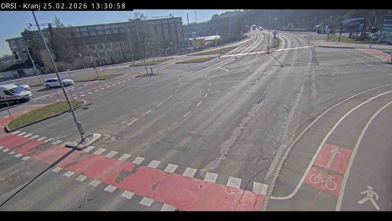 Traffic Cam Kranj: R2-412 - Ljubljanska cesta