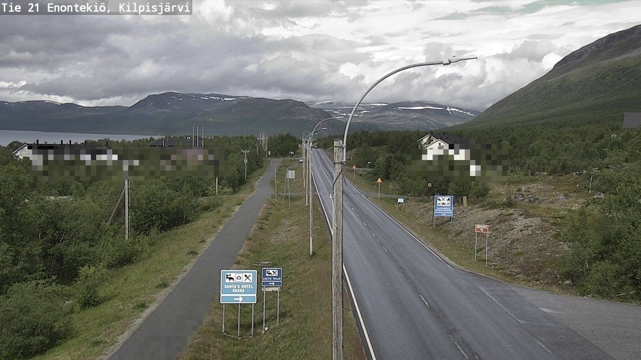 Kilpisjärvi during daytime