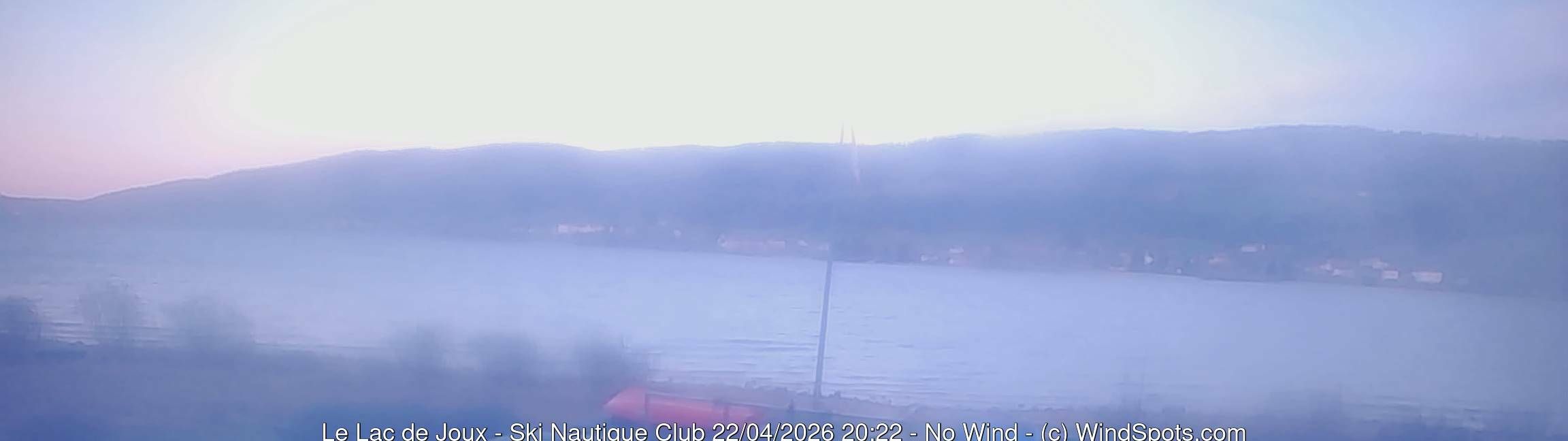 Le Chenit: Lac de Joux - base du ski nautique club Vallée de Joux