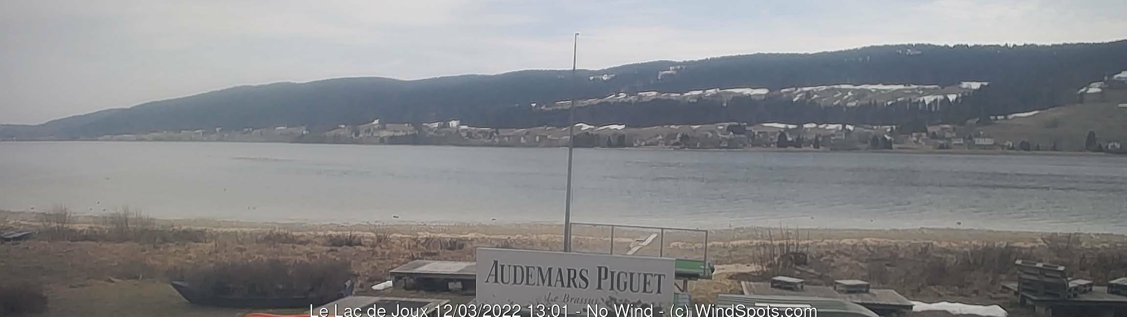 Le Chenit: Lac de Joux - base du ski nautique club Vallée de Joux