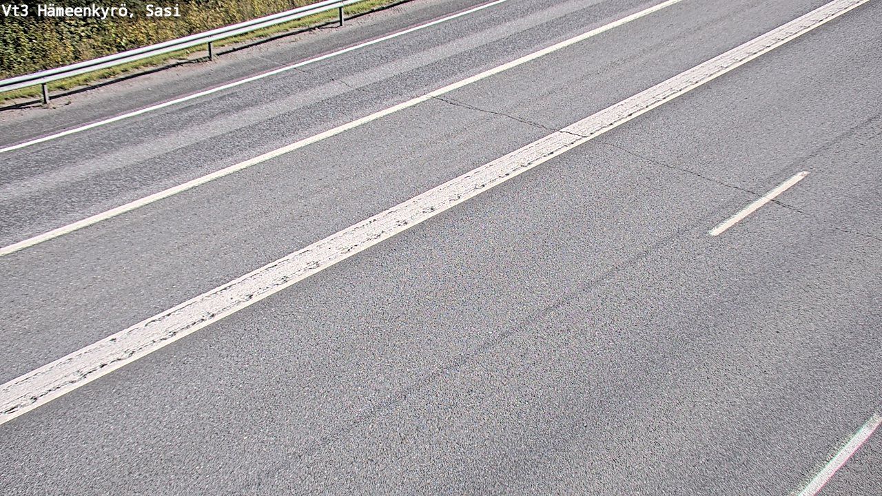 Traffic Cam Hameenkyro: Tie3 Sasi - Tienpinta