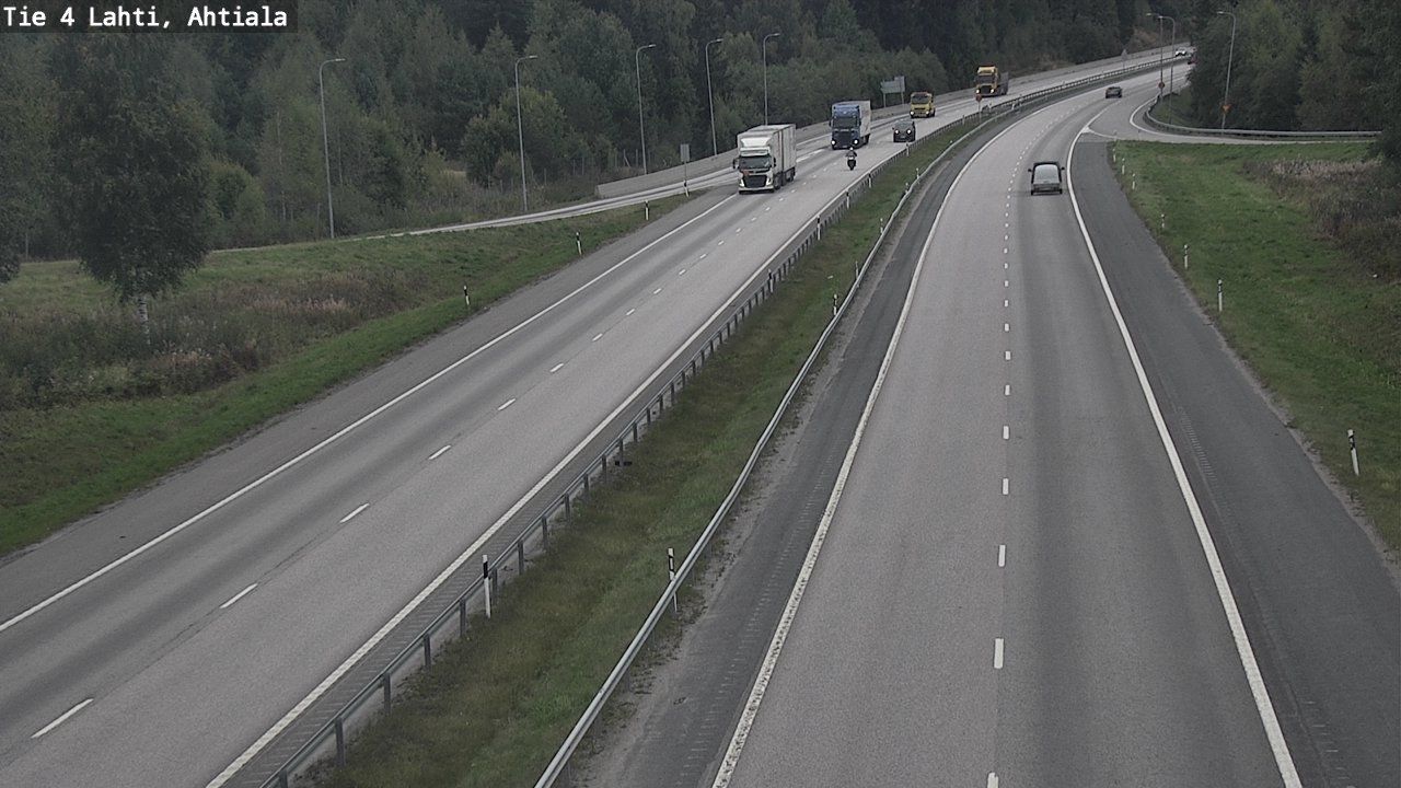 Traffic Cam Lahti: Tie - Ahtiala - Jyväskylään