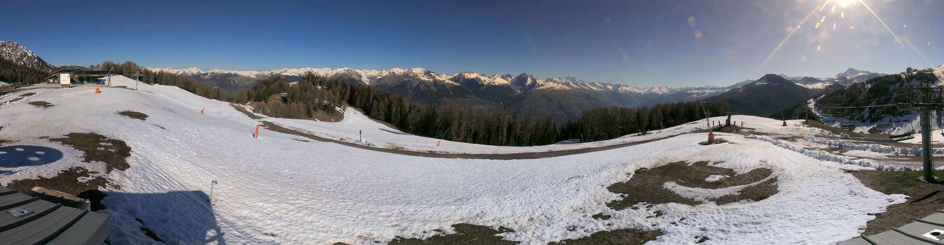 Traffic Cam La Plagne-Tarentaise › West: Montalbert