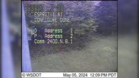 Last daylight view from Issaquah: Front St EB Ramp