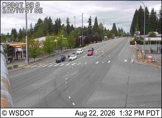 Traffic Cam Brier: SR 9 at MP 3.7: 180th St SE