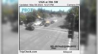 Portland: US26 at 39th SW - Day time