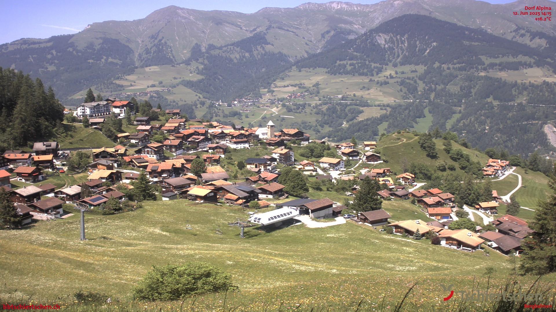 Tschiertschen Praden landscape Webcam