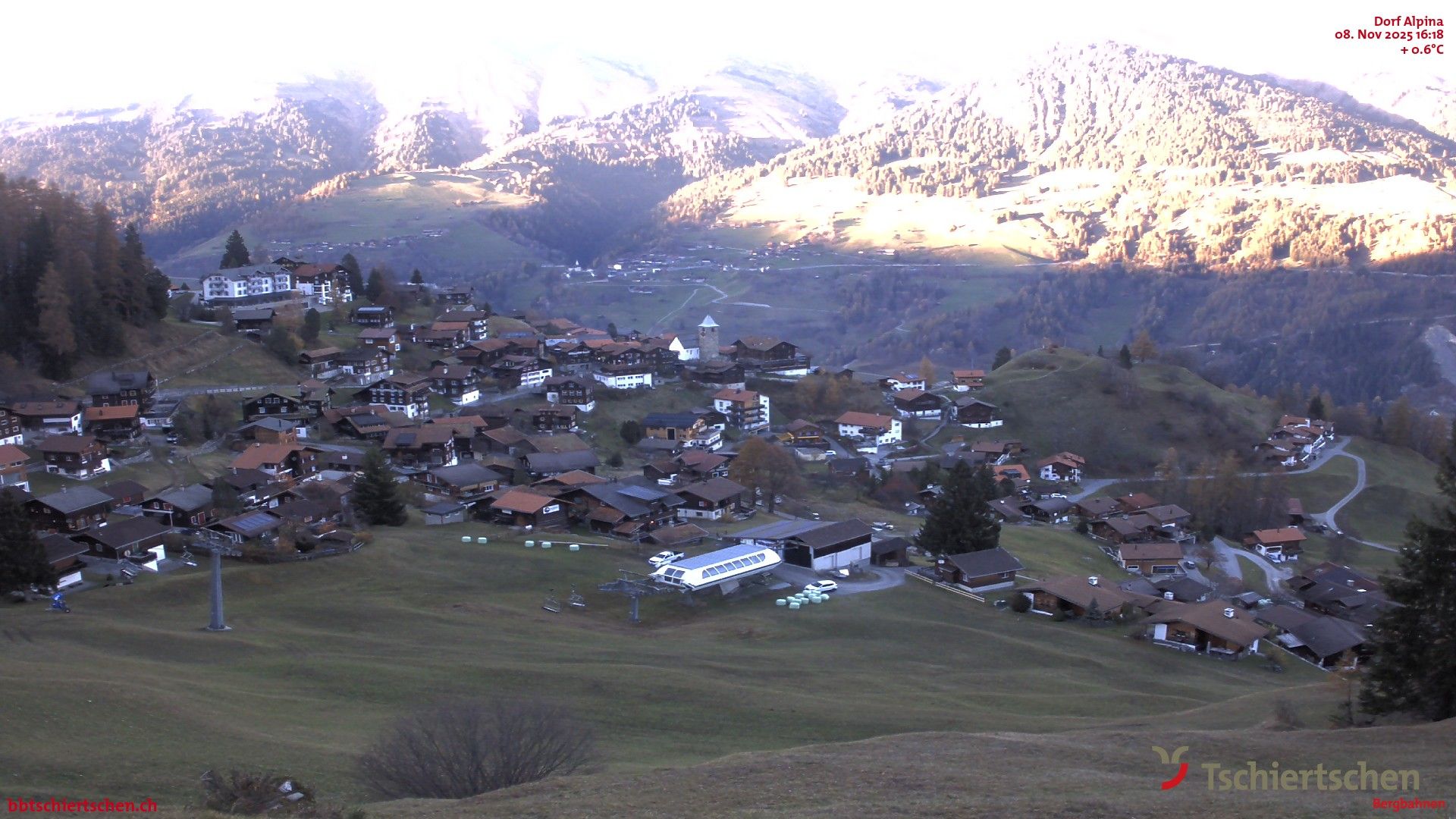 Tschiertschen: Dorf Talstation