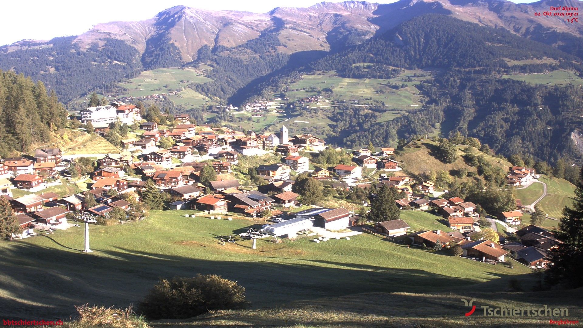Tschiertschen: Dorf Talstation