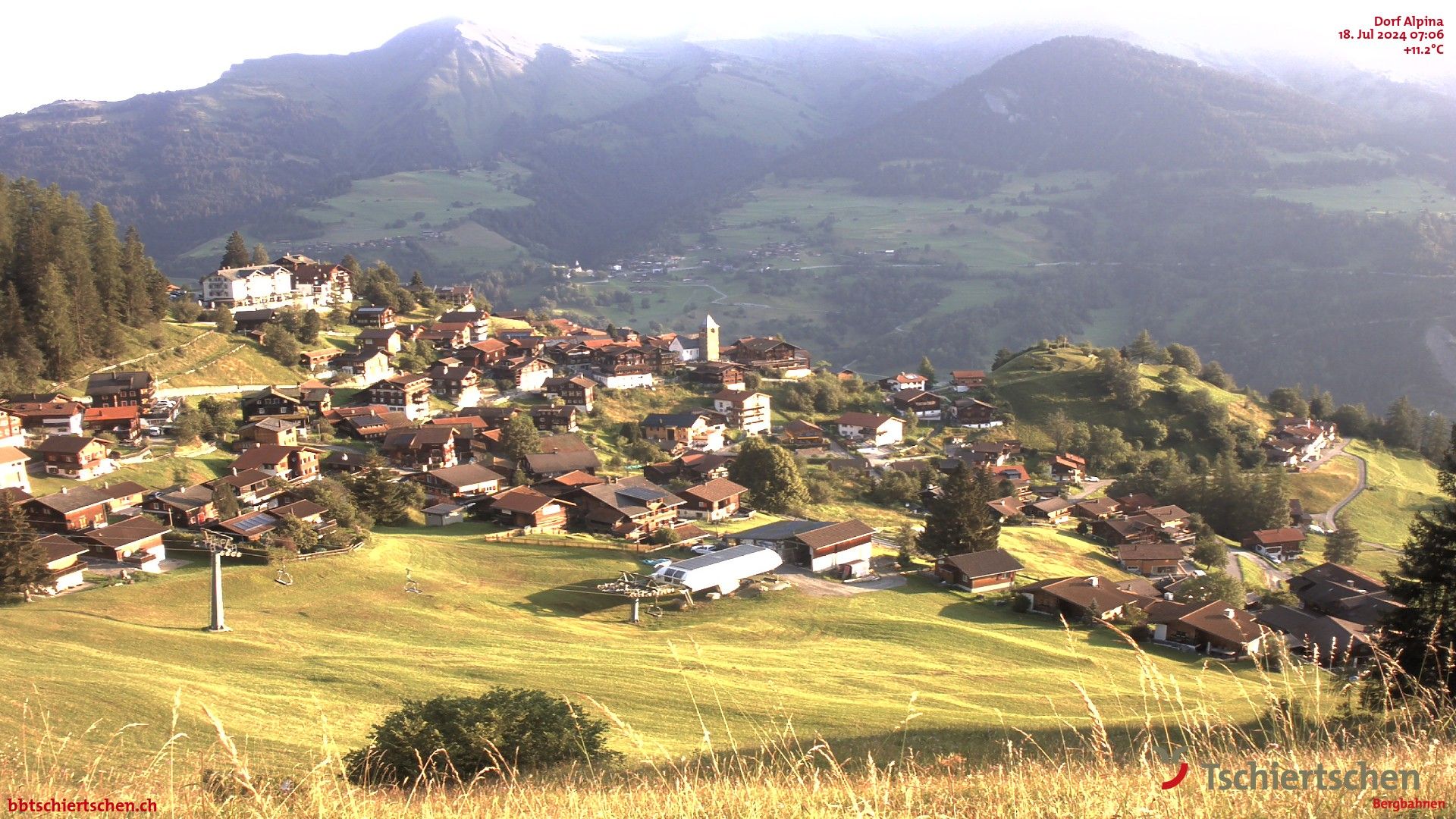 Tschiertschen: Dorf Talstation