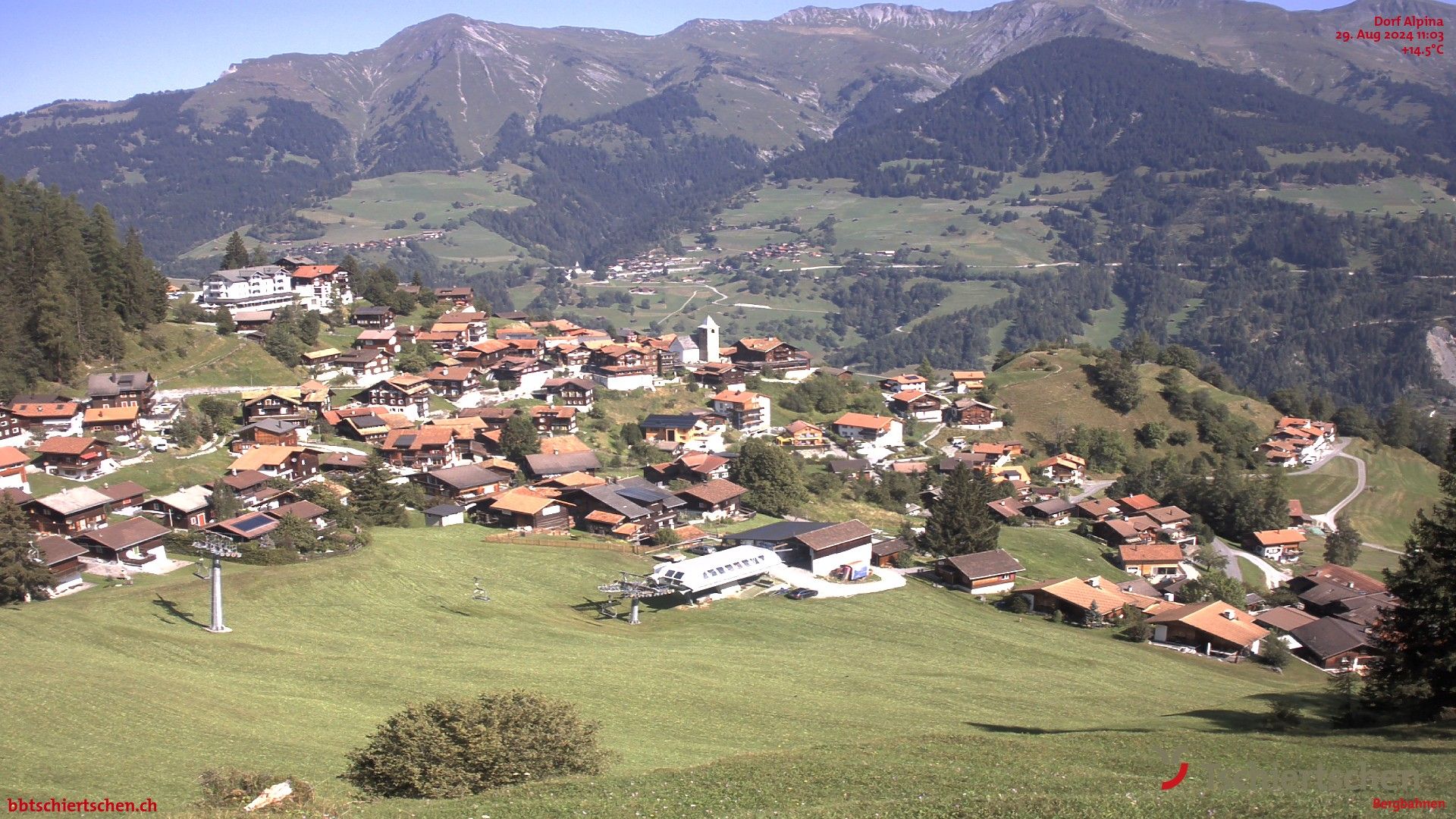 Tschiertschen: Dorf Talstation