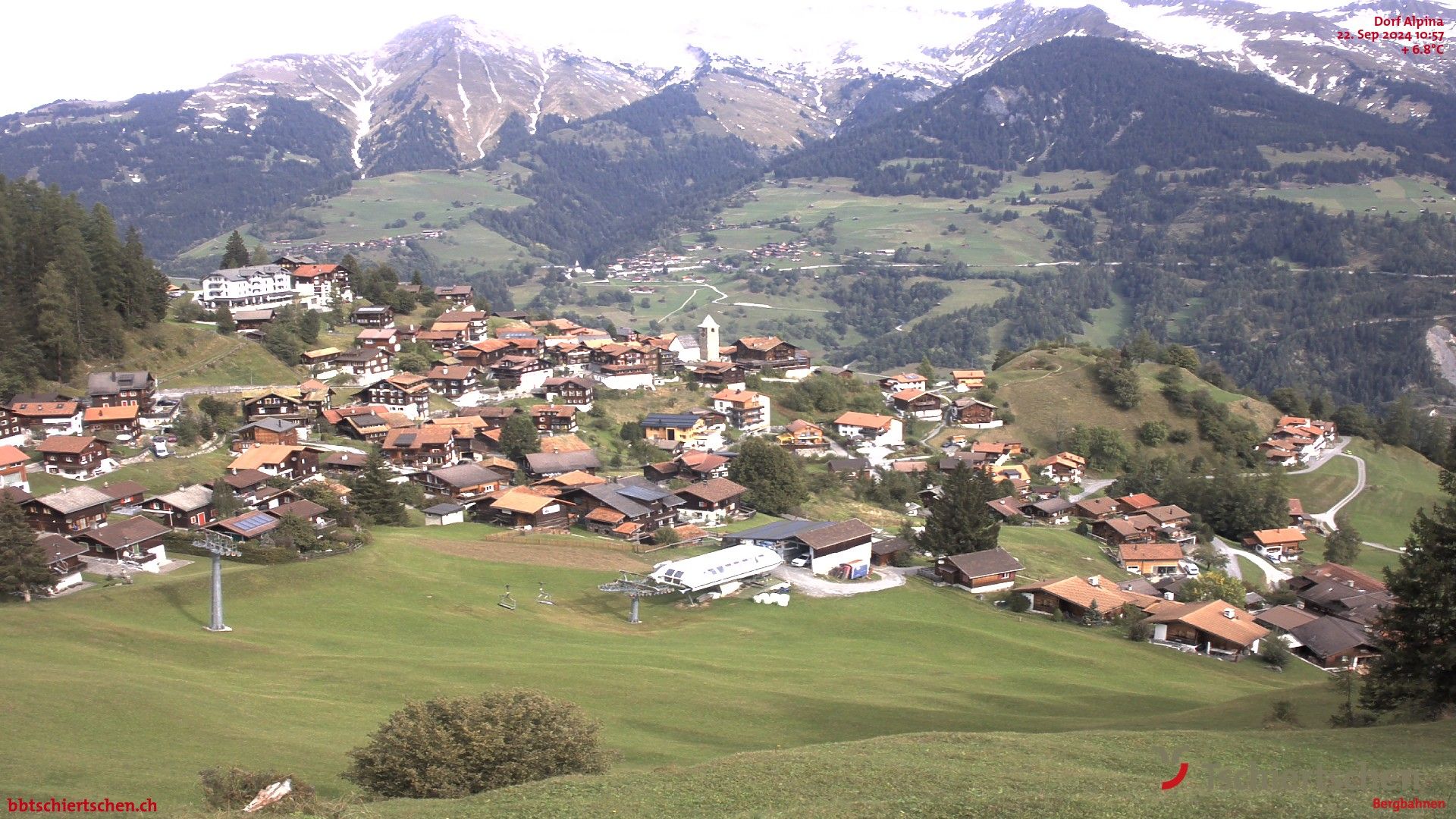 Tschiertschen: Dorf Talstation