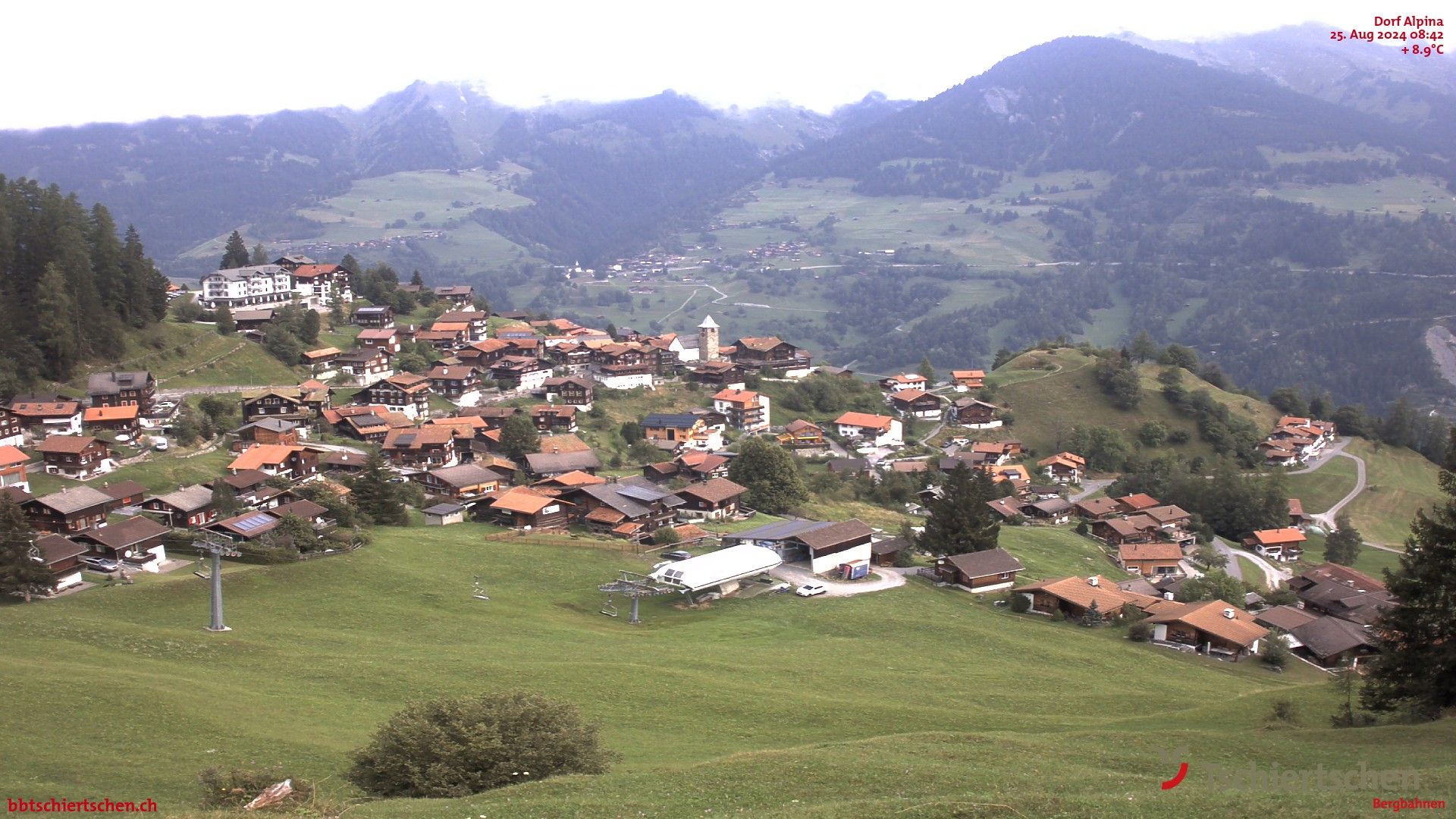 Tschiertschen: Dorf Talstation