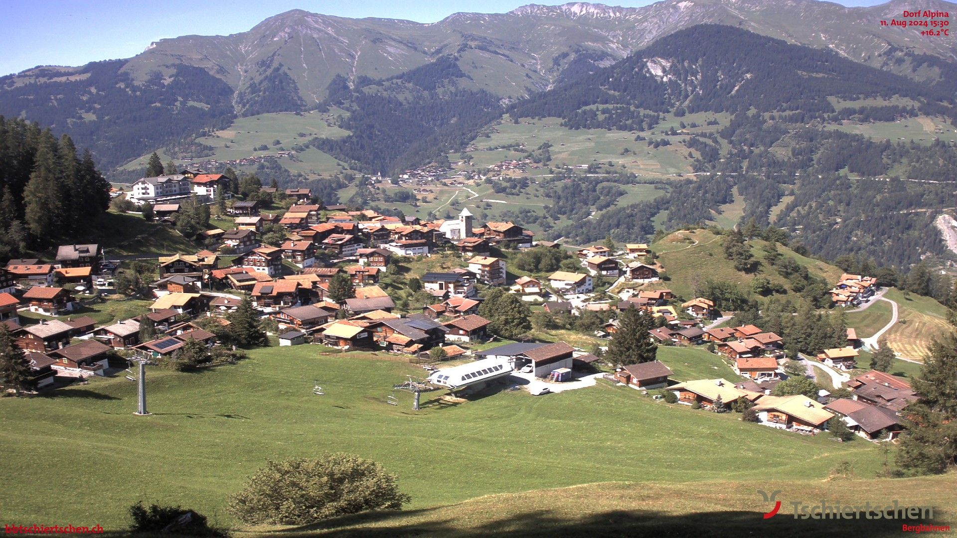 Tschiertschen: Dorf Talstation