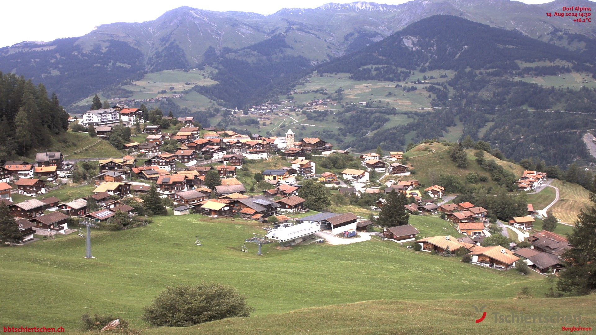 Tschiertschen: Dorf Talstation