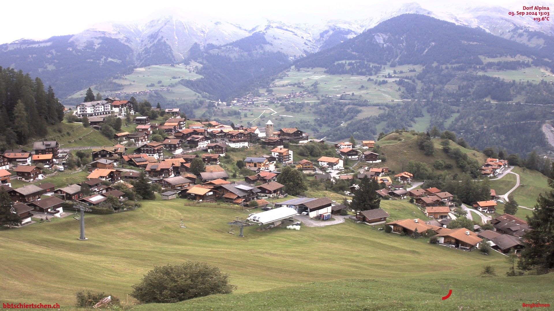 Tschiertschen: Dorf Talstation