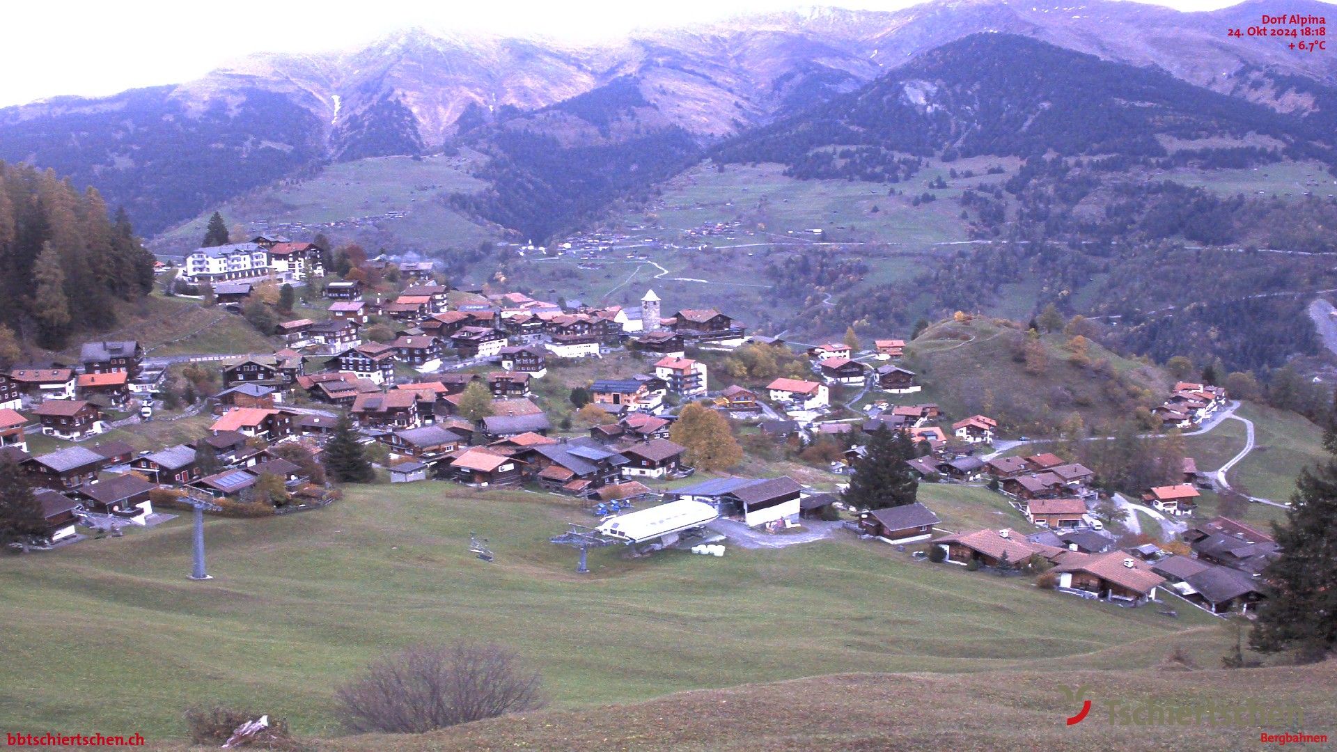 Tschiertschen: Dorf Talstation